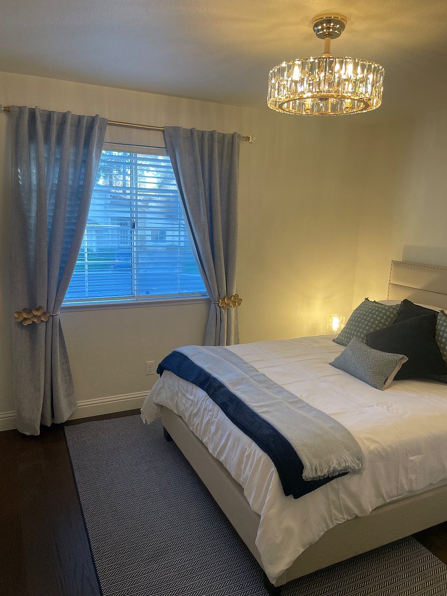 Upstairs: The Blue Room:
Despite the name, this room is designed to promote cherry spirits. Night light, writing desk, and stool complete the room.