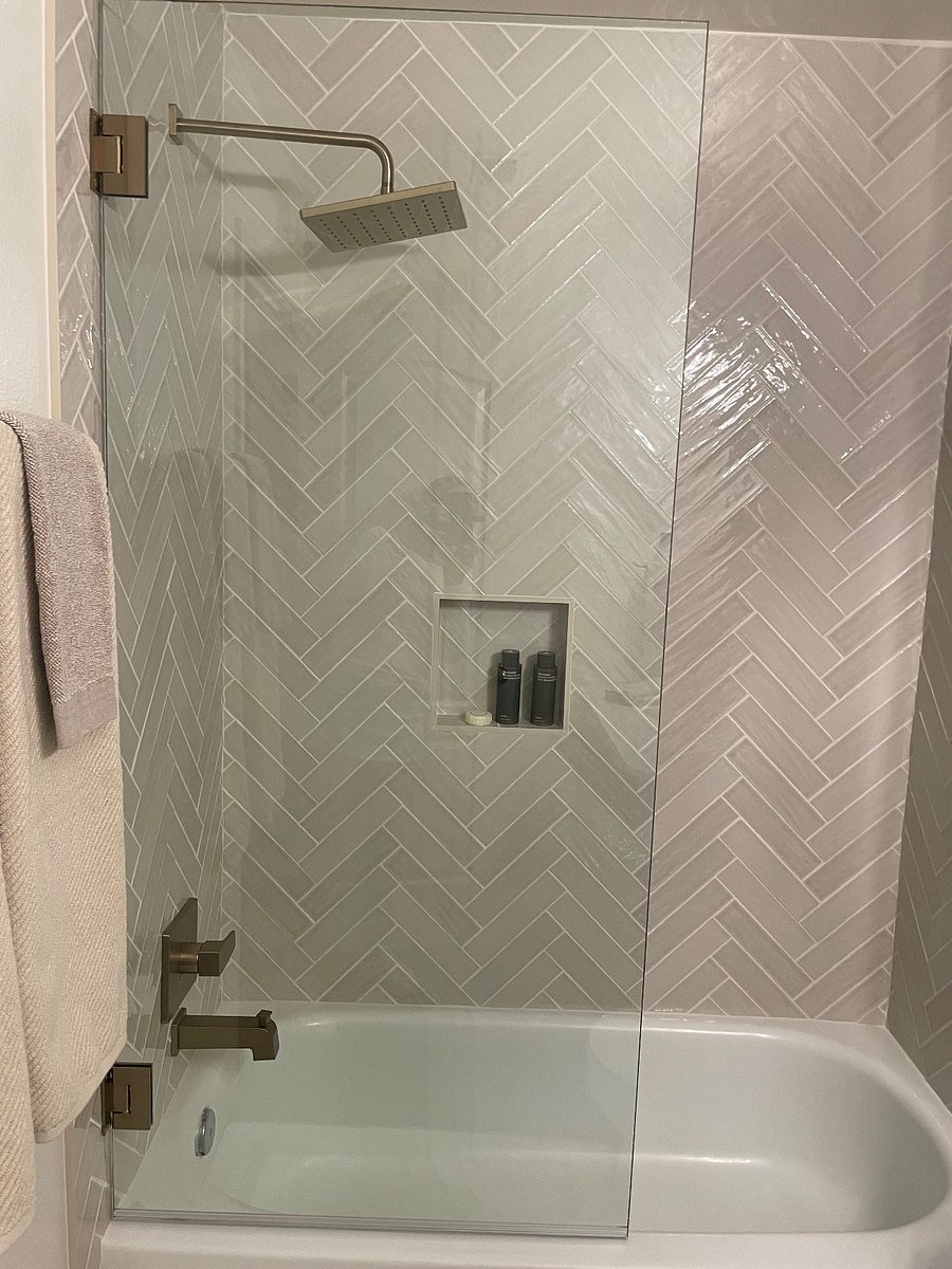 The Upstairs Hall Bathroom with amenities