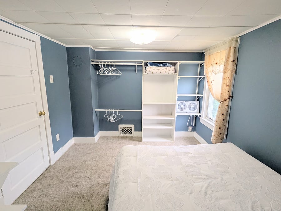 Bedroom #1 Queen Bedroom
TWO closet areas