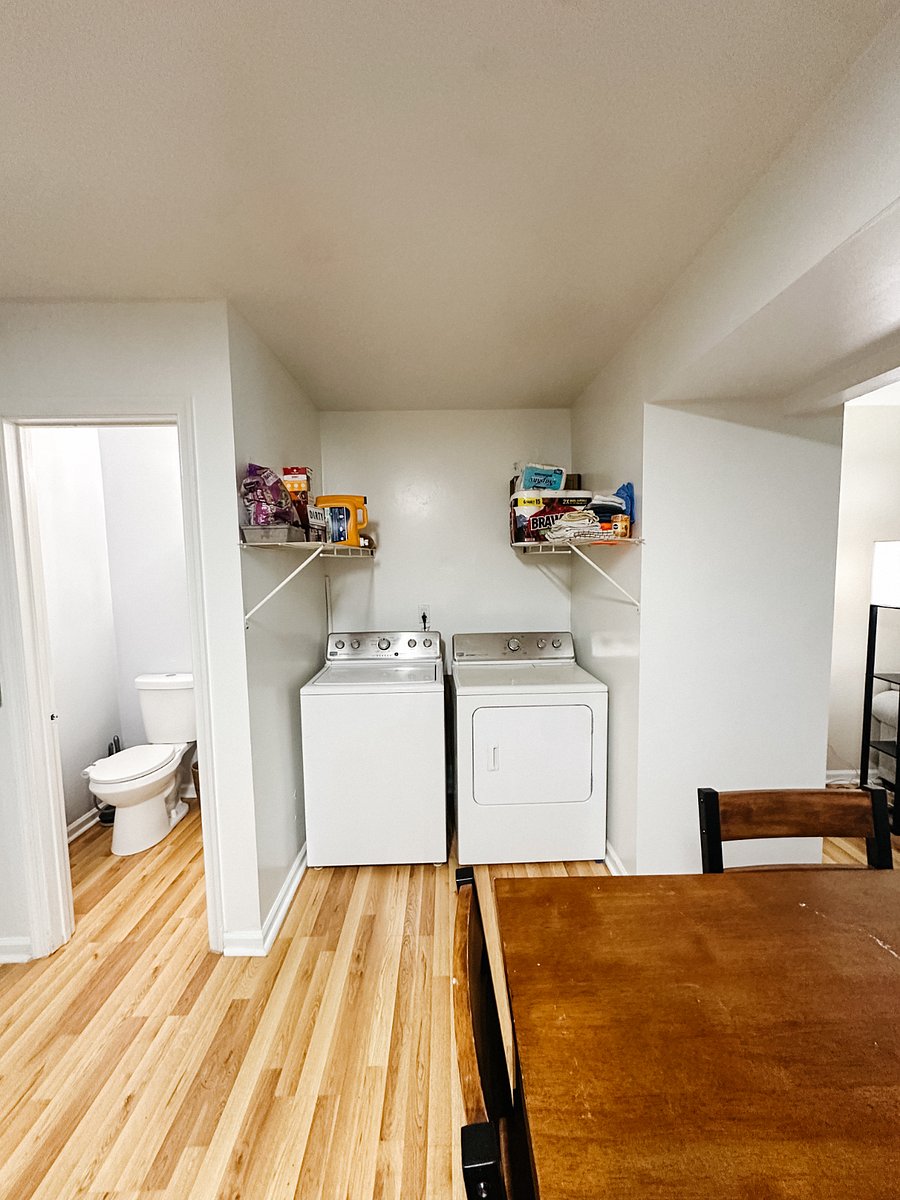  Laundry

In-unit laundry
