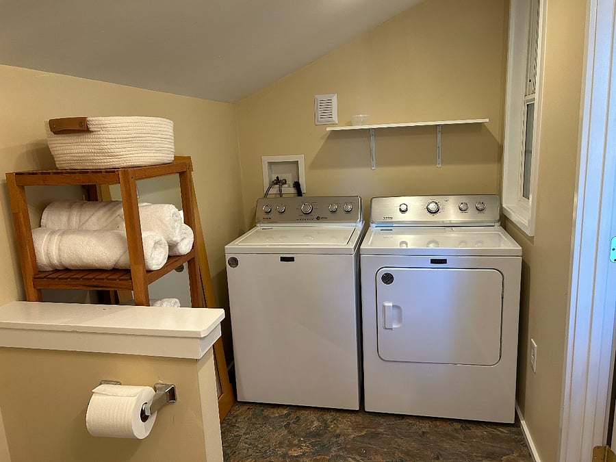 Full size washer and dryer