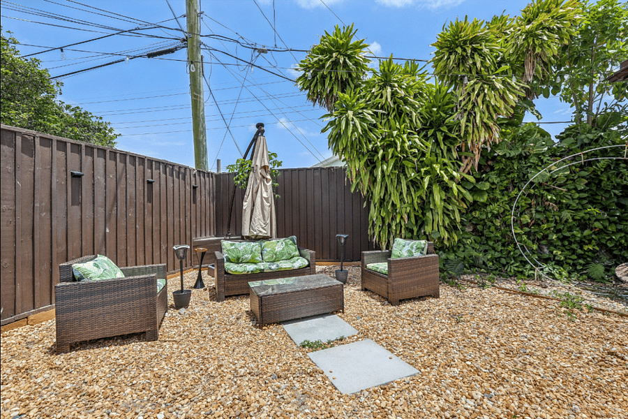 Backyard Seating Area