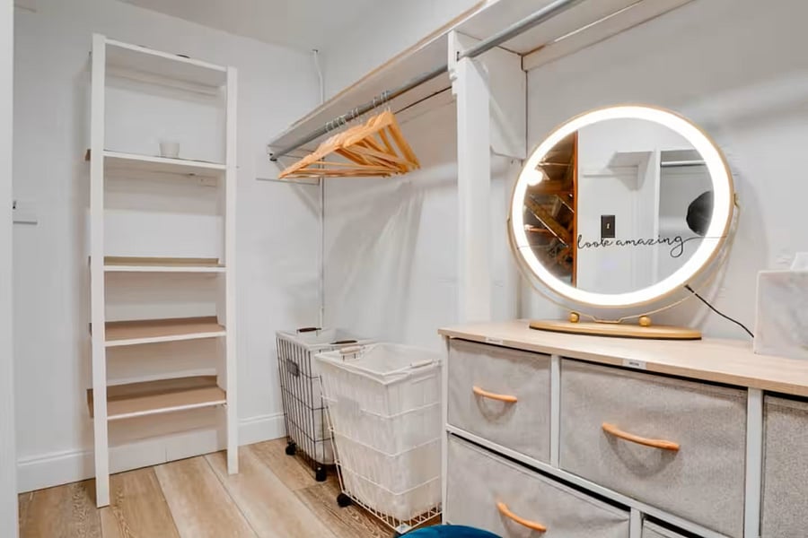 Master Walk-in Closet