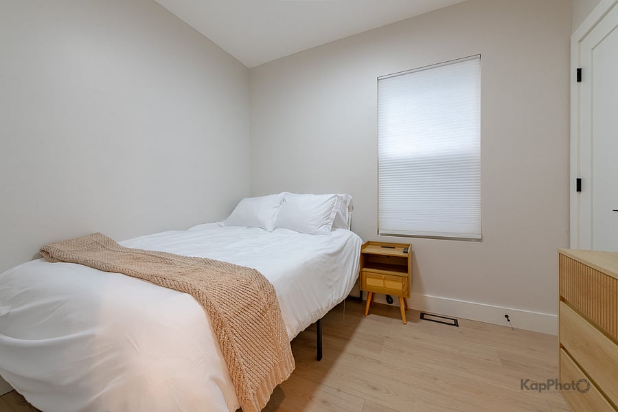 Bedroom 1 with full size bed