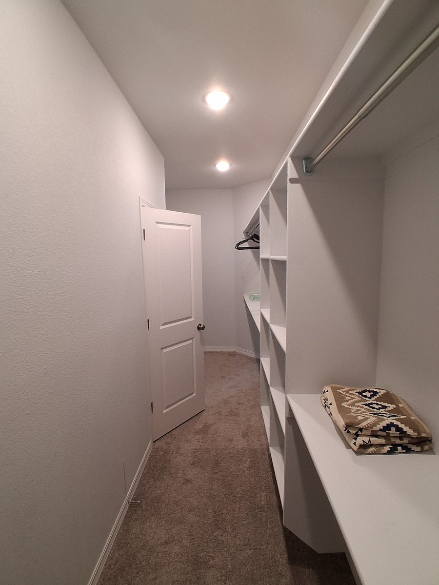 Huge master closet