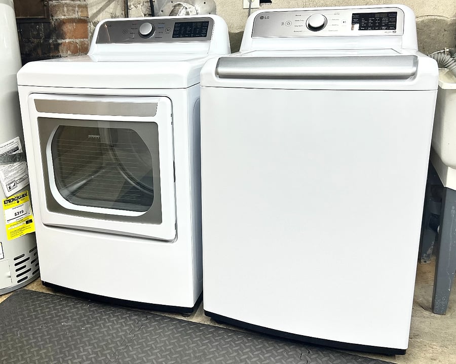 Laundry area (washer and dryer) is in the basement downstairs.