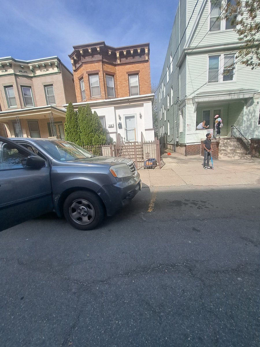 Outside the house