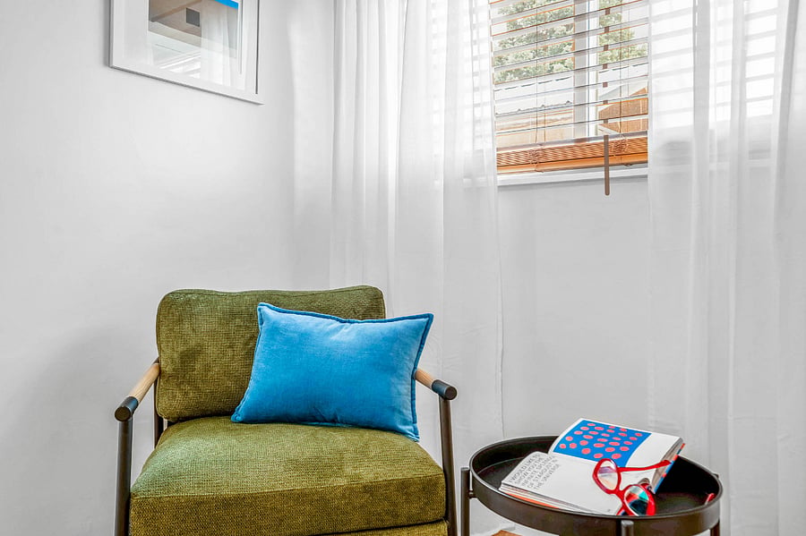 Reading Corner (Primary Bedroom)