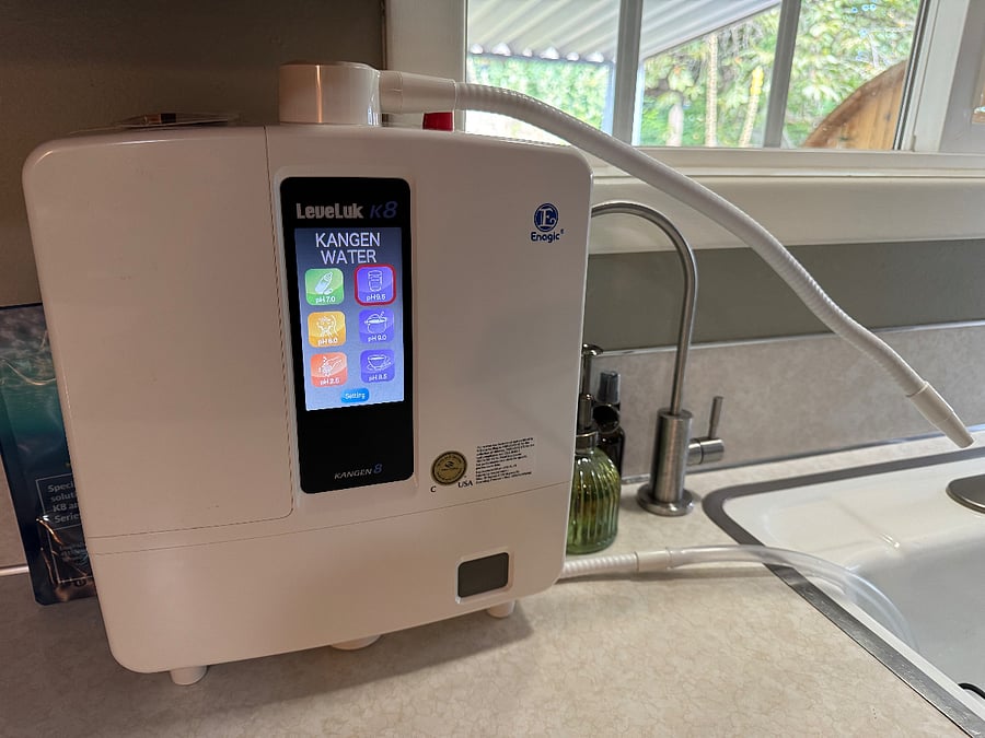 Kangen Water Machine available for Alkaline water and more.