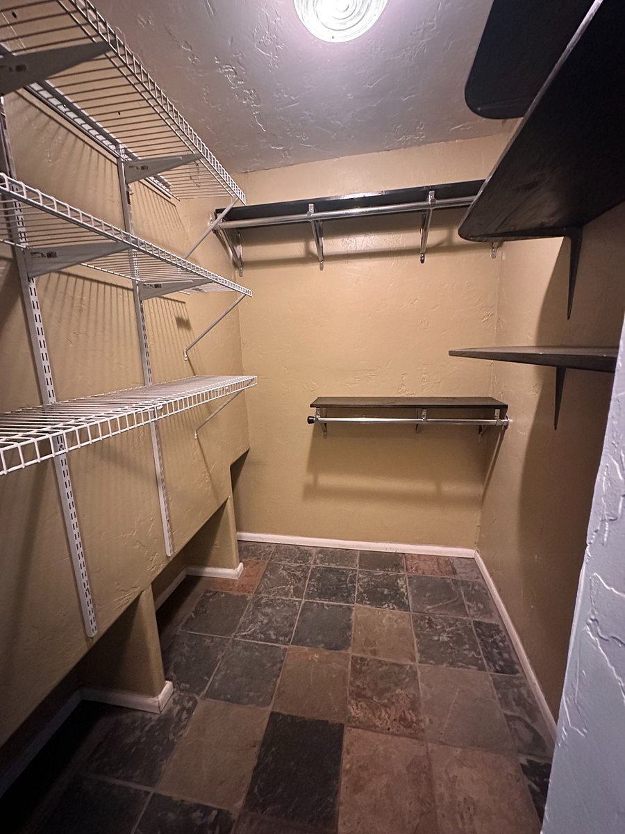 Main closet area