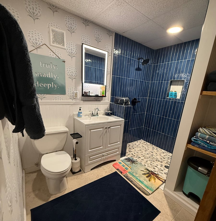 Basement Bathroom