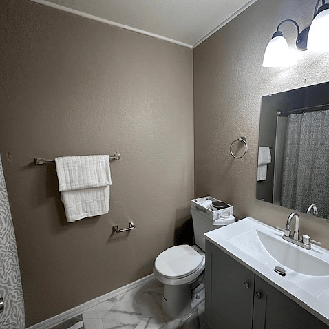 Right Master Bathroom with bathtub
