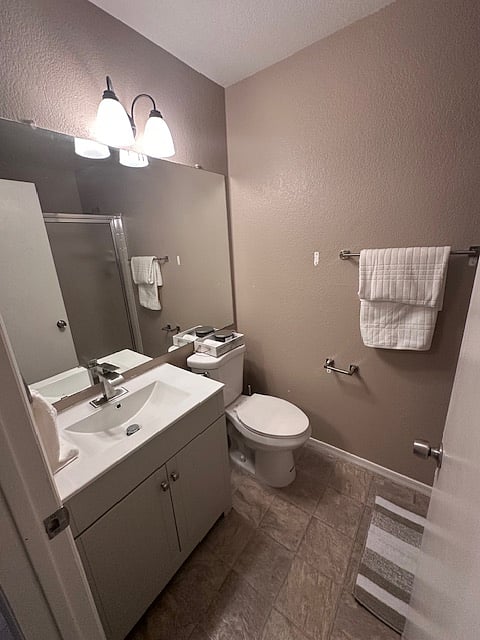 Left Master Bathroom with shower