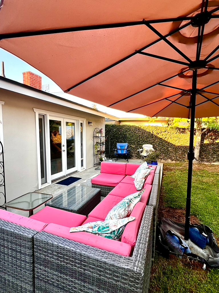Relaxing Back Patio
