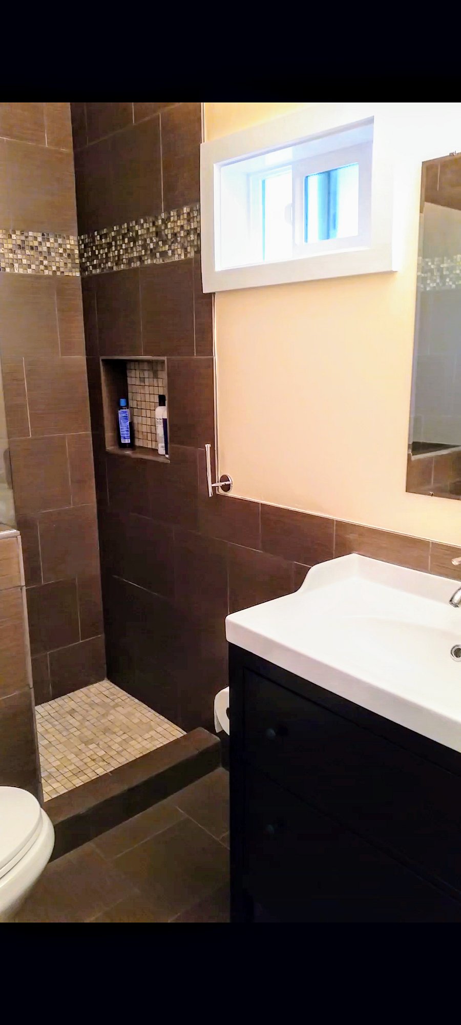 Walk in shower