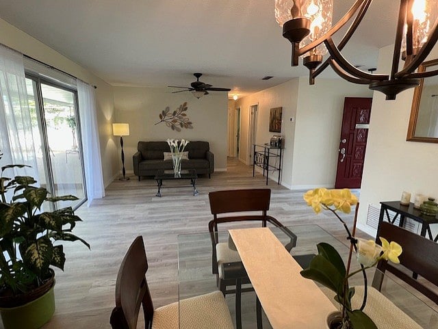 Furnished Open Living Room /Dinning Room Combo