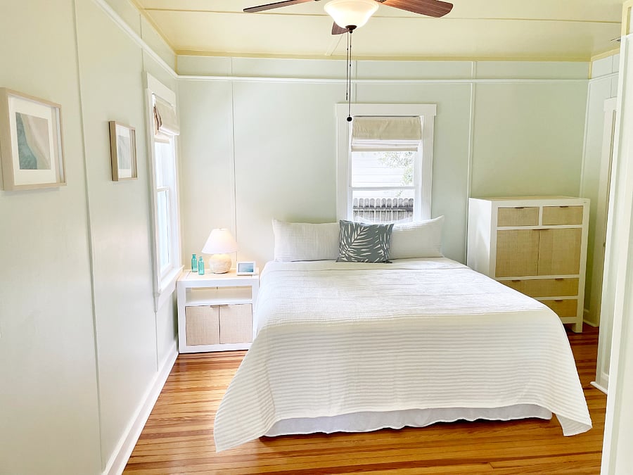 Master bedroom with King bed