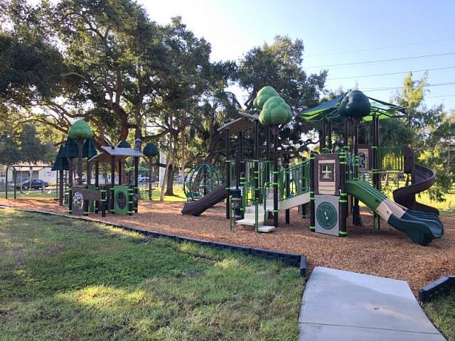 Pioneer park playground 2 blocks from house