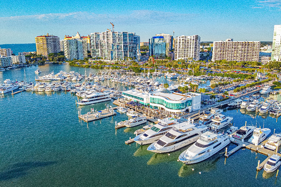 Downtown Sarasota & Marina Jacks