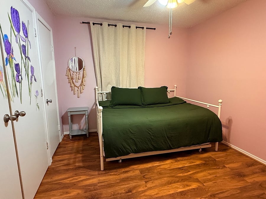 Third bedroom with trundle twin bed