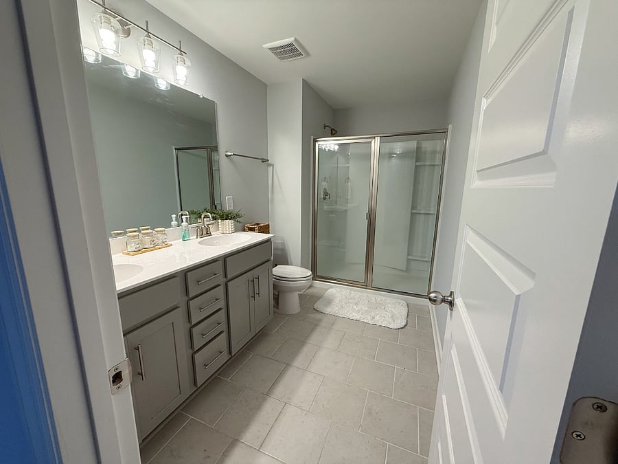 Master bathroom