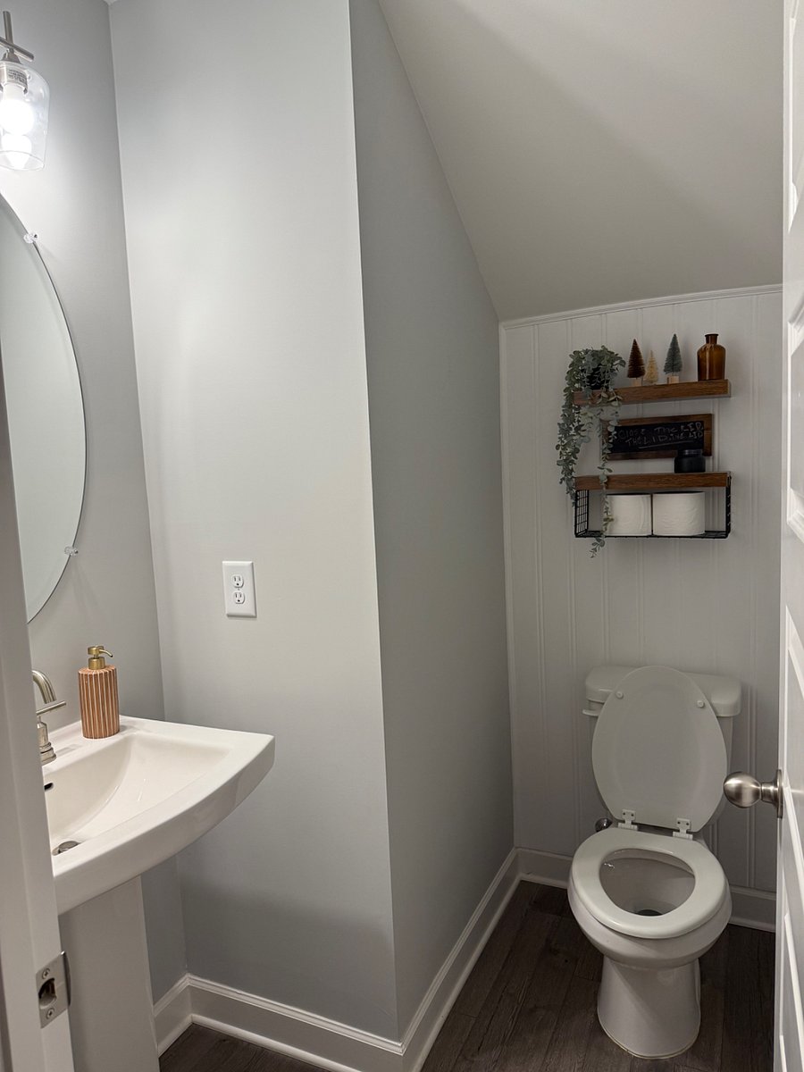 Downstairs half bath