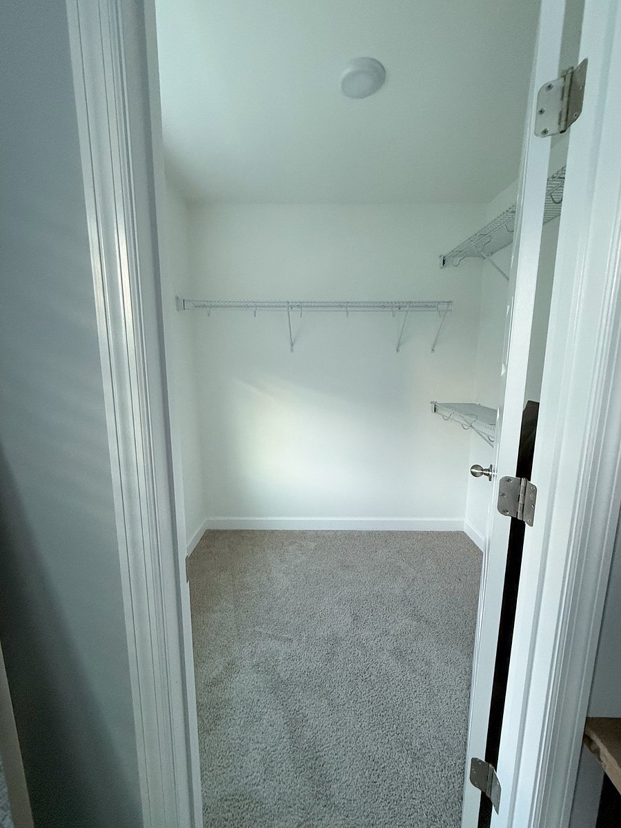 Master walk-in closet