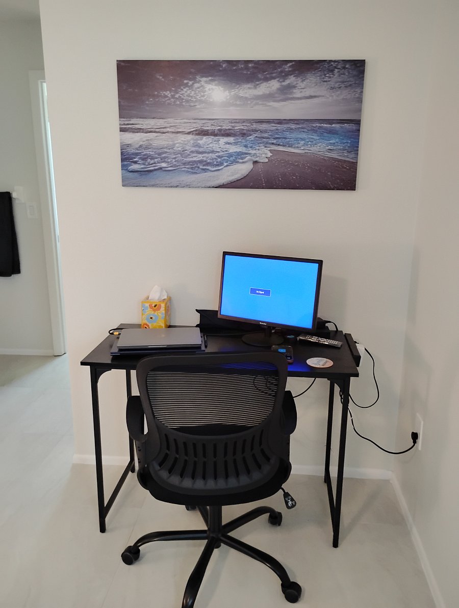 Worspace with Monitor