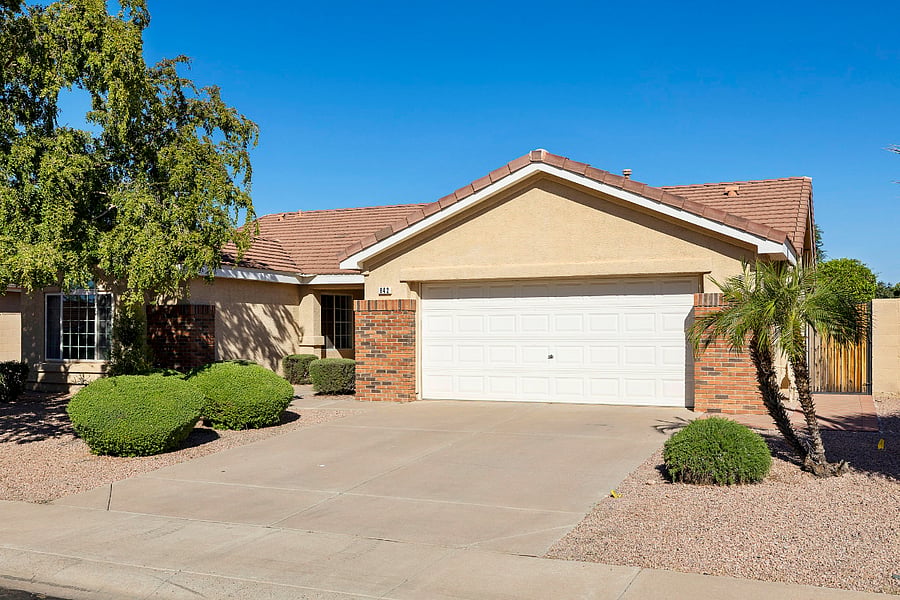 Front exterior of home