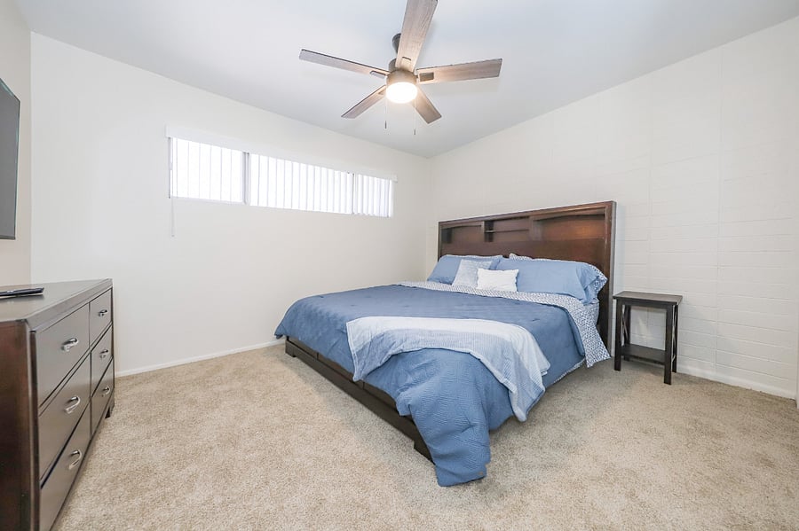 King bed
