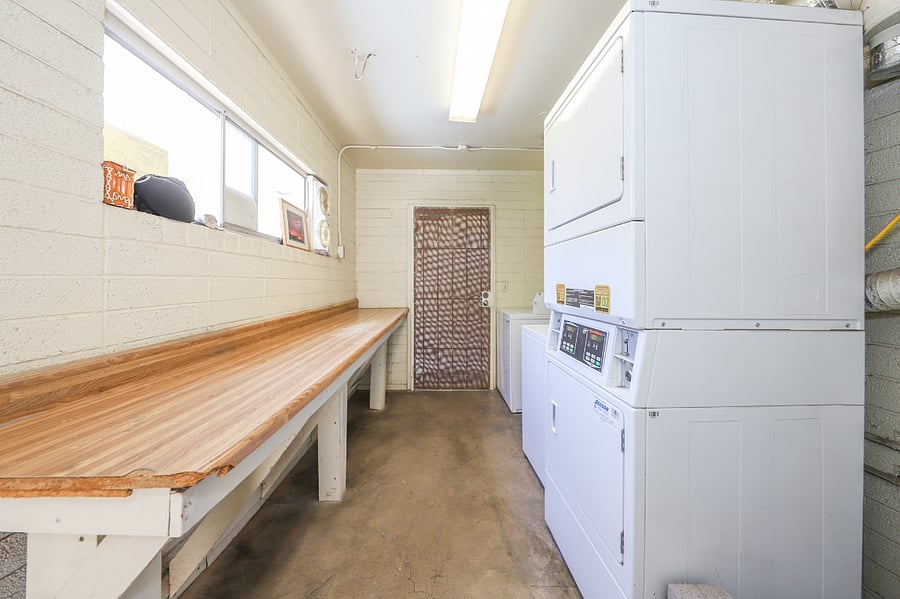 On site laundry room
