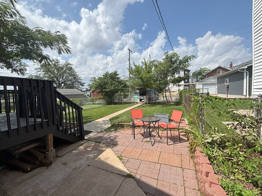 Soak up some South Hampton sun on your back patio