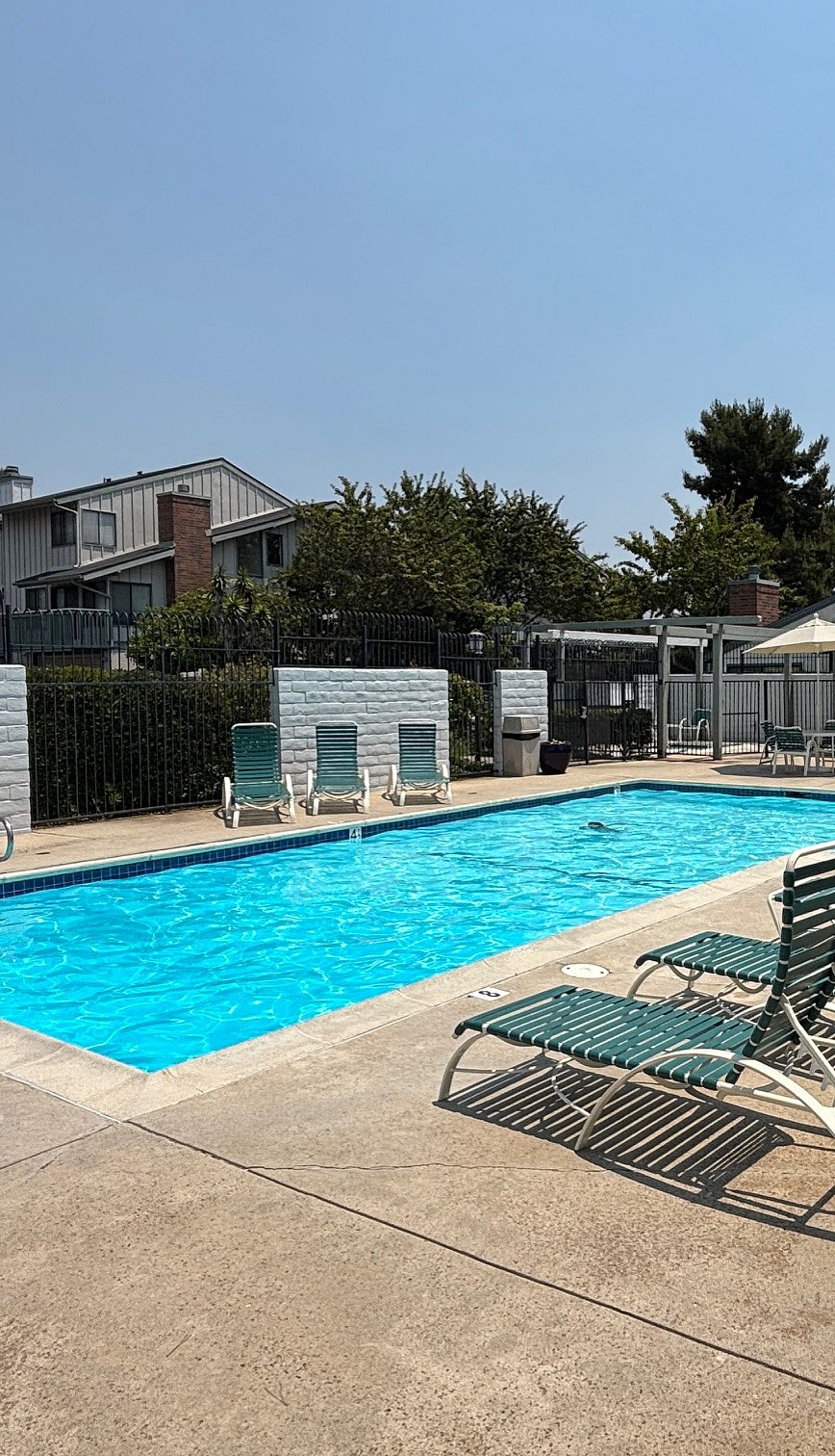Cool off! There are three pools in the complex.