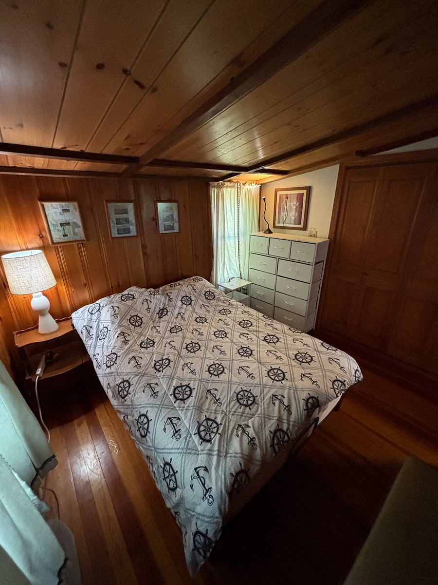 Master bedroom has extra large closet