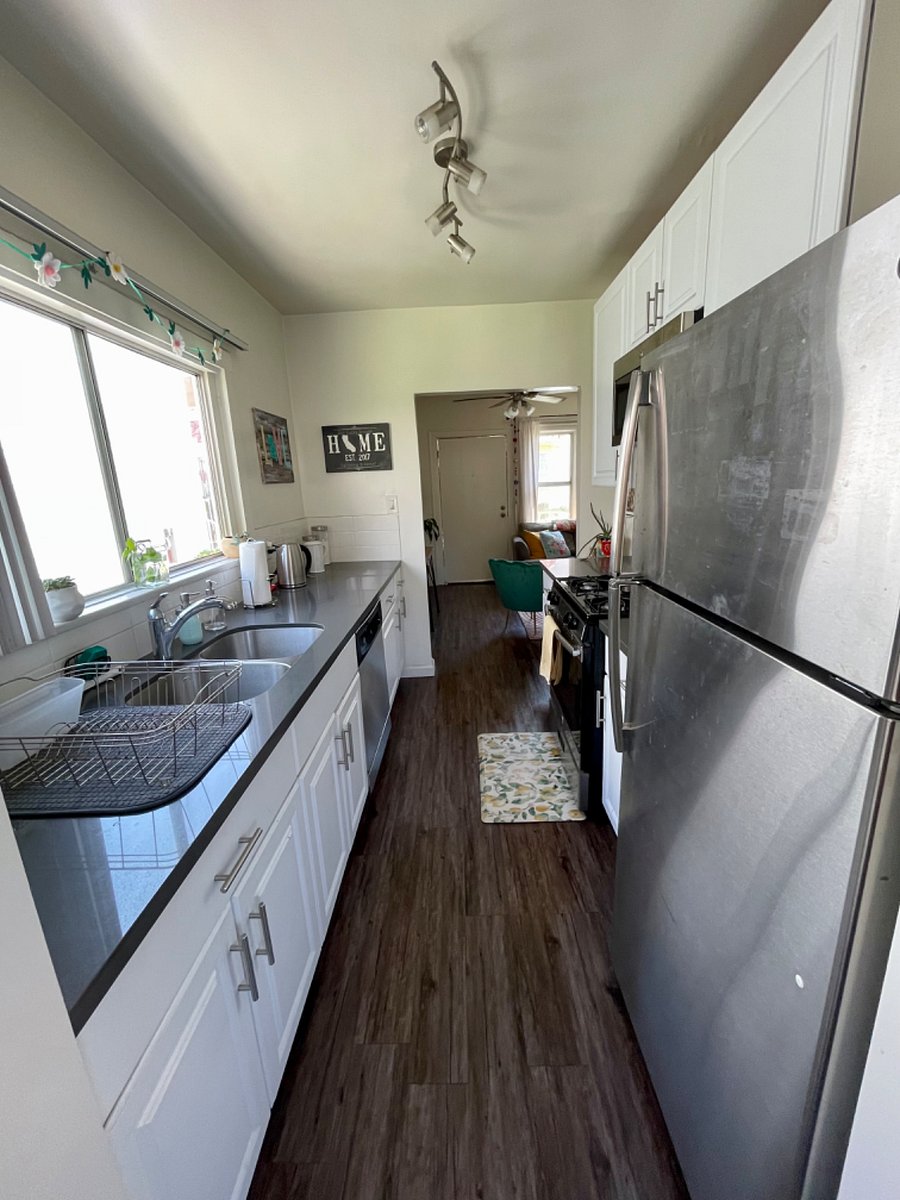 Full Kitchen with Stainless Steel Appliances