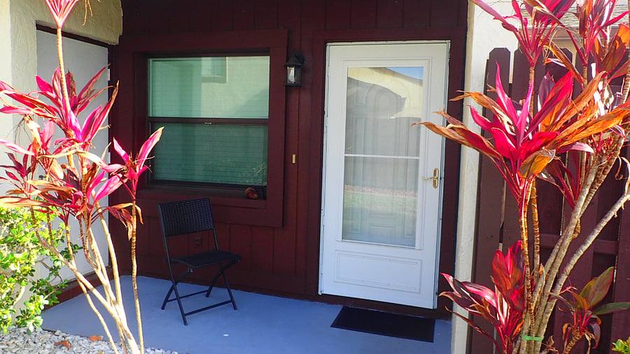 Front Door and Patio