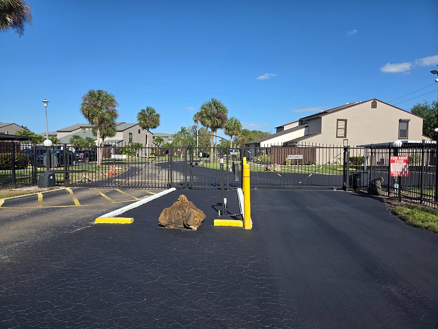 Gated Entrance
