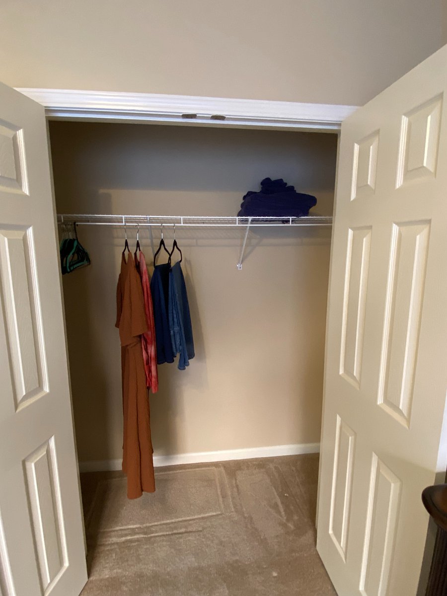 Spacious closet