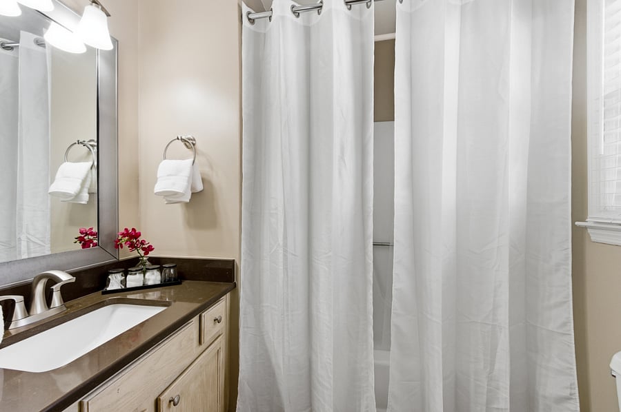 King Bedroom Bathroom with tub
