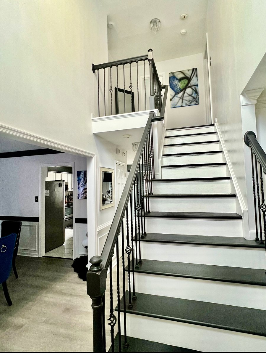 The entryway of the home