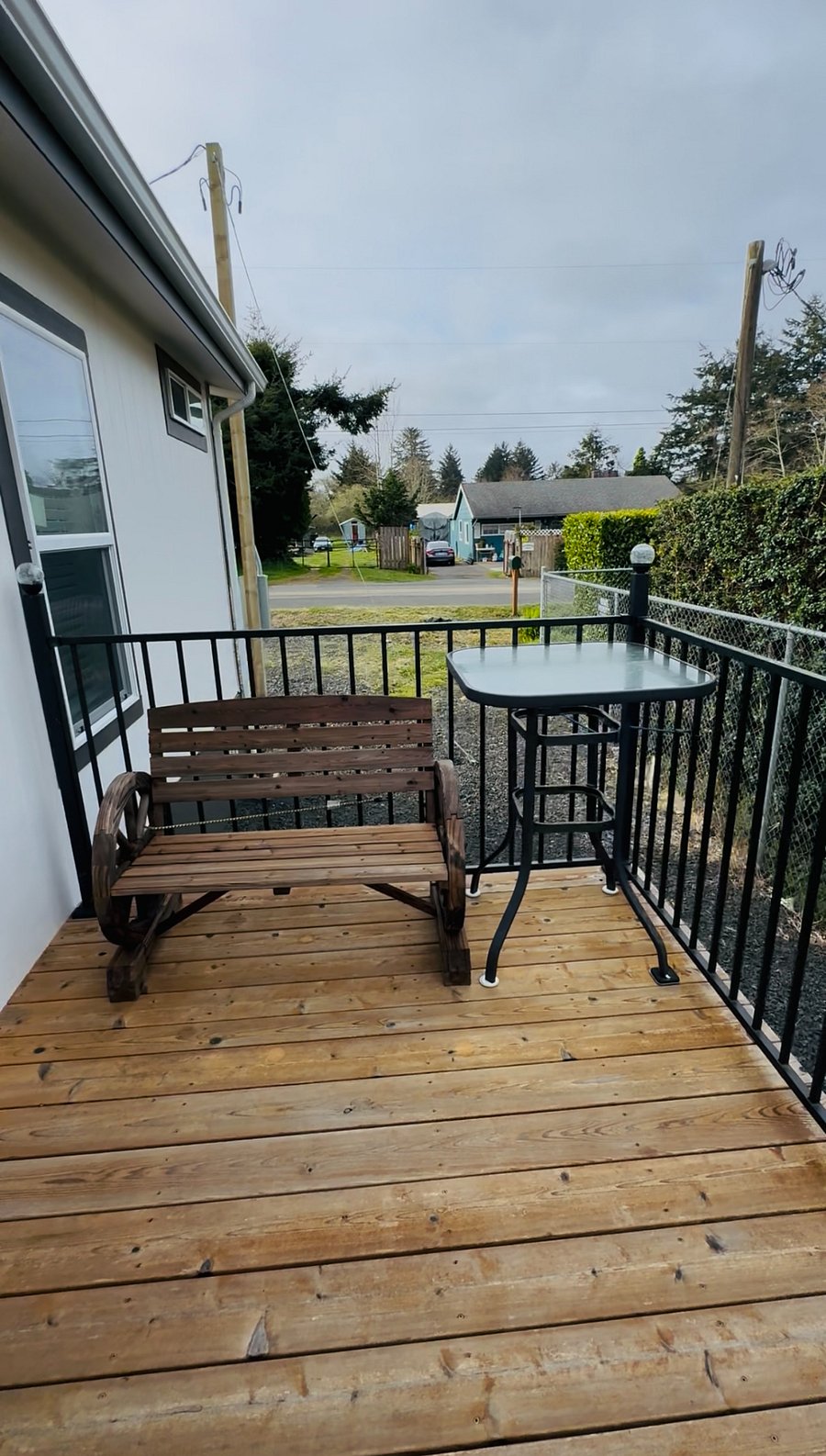 Backdoor patio 