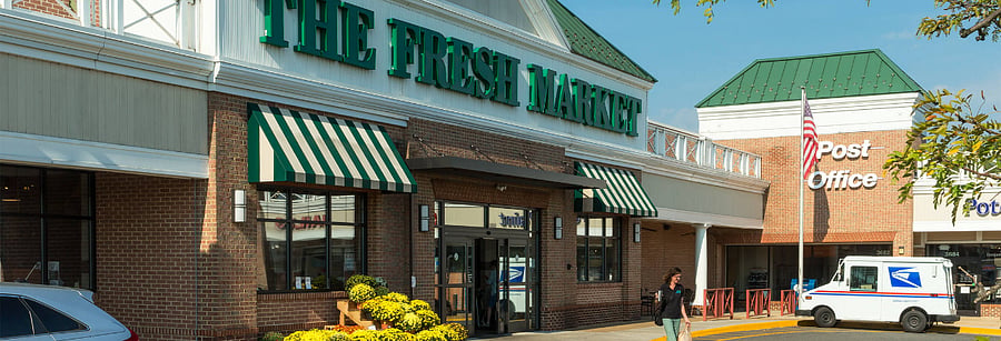 Fresh Market at Bradlee Shopping Center (about a 5 minute walk)