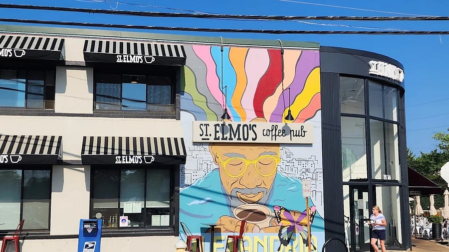 Coffee house near Fairlington Centre (within a 5 minute walk)
