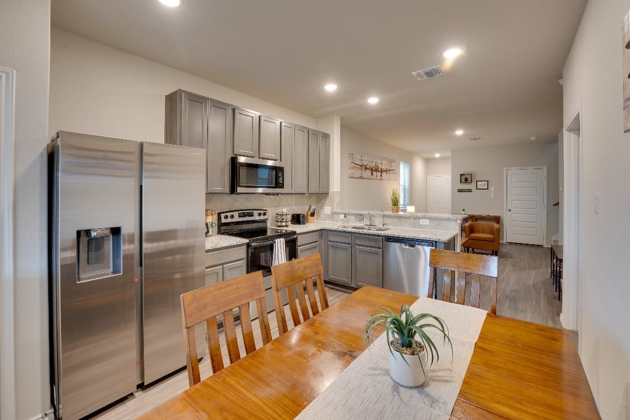 Brand new refrigerator and other appliances / we provide Kitchen supplies