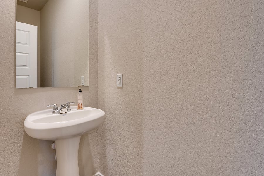 new modern fixtures in all 2.5 bathrooms