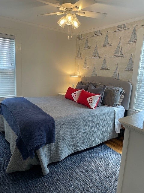Queen primary bedroom