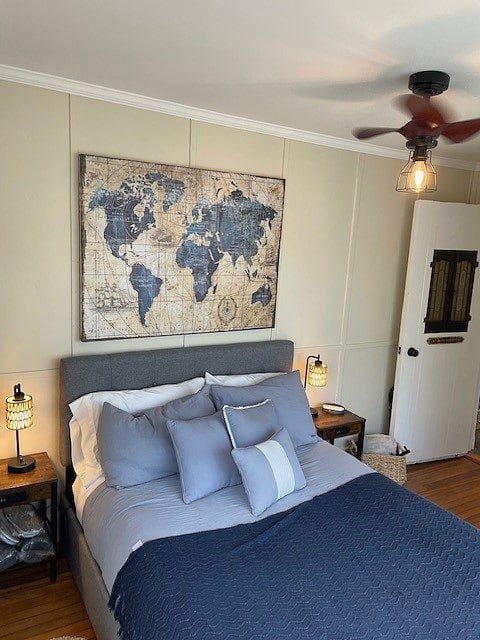 Full size bed, 3rd bedroom.