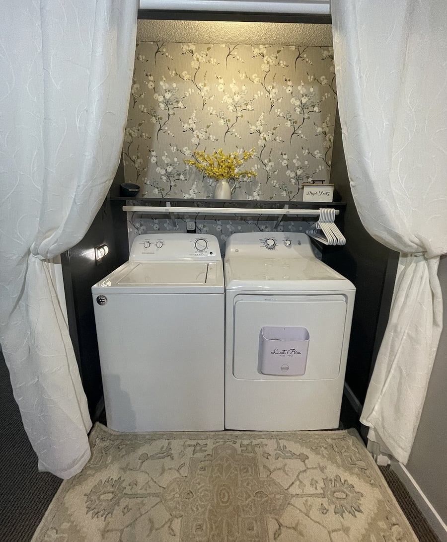 Laundry closet