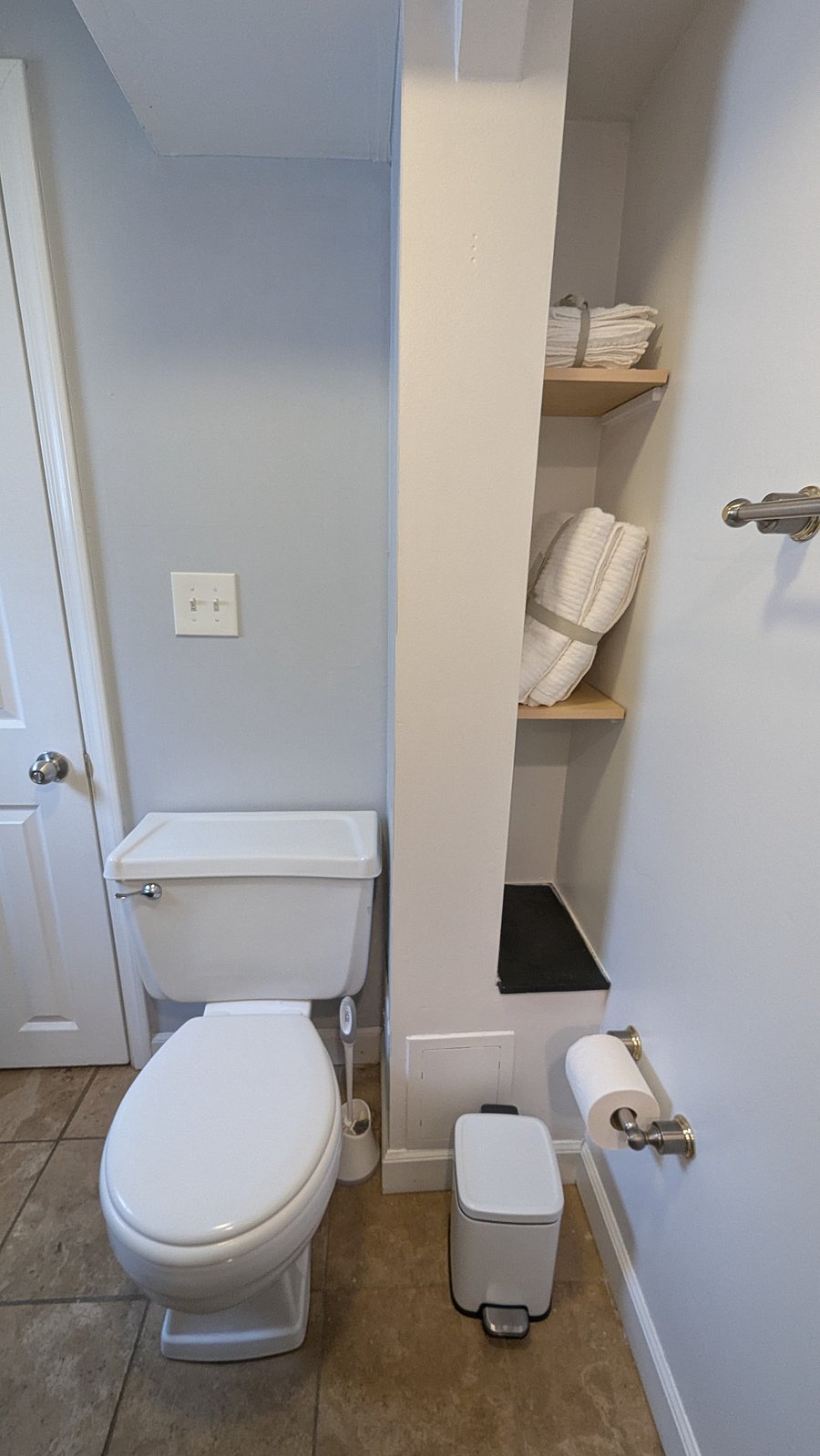Bath and Face Towels are provided.