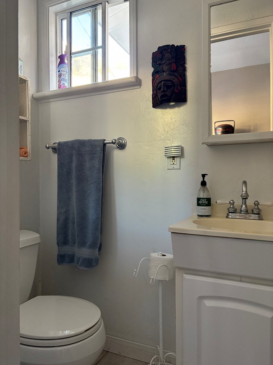 Smaller bathroom